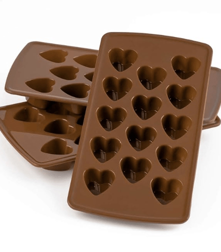 14 Cavity Plastic ice Cube Trays for Freezer/Chocolate Making Moulds Set for Home (3 pcs Set) - Image 6